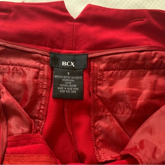 Wide leg Red Dress Pant sz S (5) - Picture 6 of 10